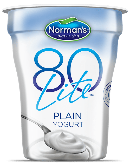 Norman's 80 cal lite plain yogurt 6 oz