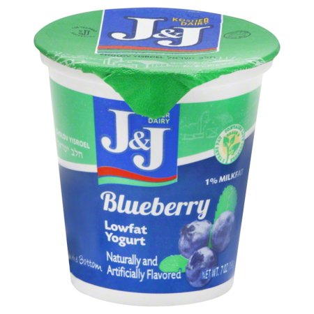 J&J Blueberry Yogurt 7 oz