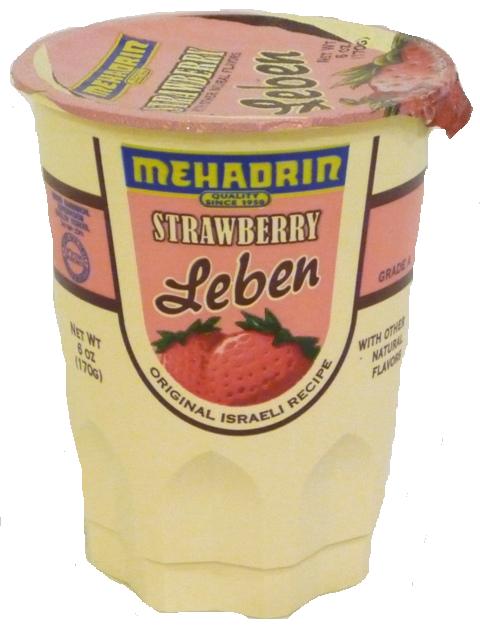 Mehadrin Strawberry Leben 6 oz