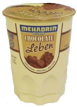 Mehadrin Chocolate Leben 6 oz