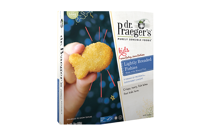 Dr. Praeger's Lightly Breaded Minced Fishies 24 oz