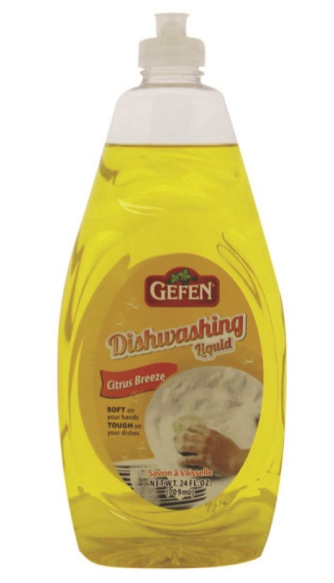 Gefen Dishwashing Liquid Citrus Breeze 24 oz